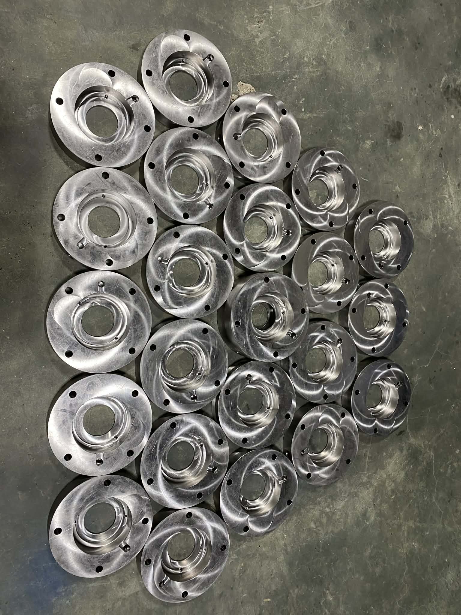 Custom Flange and Bearing Holder